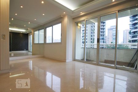 Sala de apartamento à venda com 1 quarto, 60m² em Paraíso do Morumbi, São Paulo