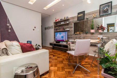 Sala de estar/ Sala de jantar de apartamento à venda com 2 quartos, 70m² em Tijuca, Rio de Janeiro
