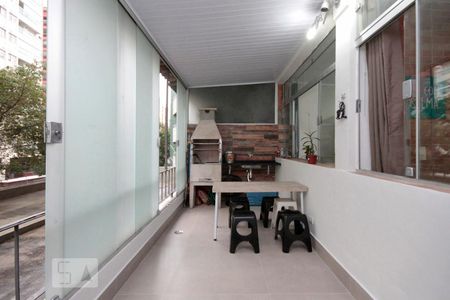 Varanda Gourmet de apartamento para alugar com 1 quarto, 70m² em Consolação, São Paulo