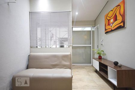 Sala de apartamento para alugar com 1 quarto, 48m² em Real Parque, São Paulo