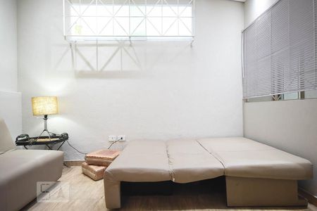 Sala de apartamento para alugar com 1 quarto, 48m² em Real Parque, São Paulo