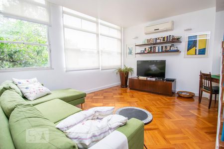 Sala de apartamento para alugar com 4 quartos, 233m² em Laranjeiras, Rio de Janeiro