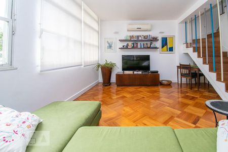 Sala de apartamento para alugar com 4 quartos, 233m² em Laranjeiras, Rio de Janeiro