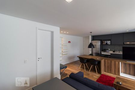 Sala de apartamento para alugar com 1 quarto, 65m² em Vila Anglo Brasileira, São Paulo