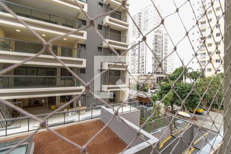 Sala - Vista  de apartamento para alugar com 3 quartos, 101m² em Vila Dom Pedro I, São Paulo