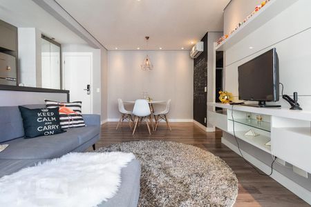 Sala de apartamento para alugar com 2 quartos, 74m² em Vila Gertrudes, São Paulo