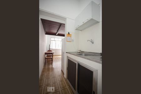 COZINHA de kitnet/studio para alugar com 1 quarto, 30m² em Barra da Tijuca, Rio de Janeiro