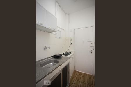 COZINHA de kitnet/studio para alugar com 1 quarto, 30m² em Barra da Tijuca, Rio de Janeiro