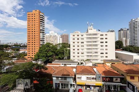 Vista de apartamento à venda com 2 quartos, 65m² em Indianópolis, São Paulo