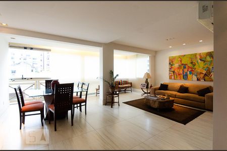 Sala do 1º pavimento de apartamento para alugar com 2 quartos, 220m² em Jardim Botânico, Rio de Janeiro