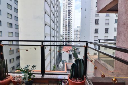 varanda de apartamento para alugar com 1 quarto, 45m² em Jardim Paulista, São Paulo