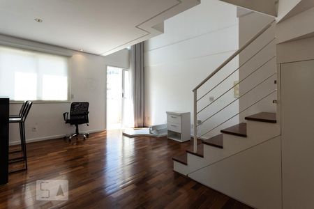 Apartamento para alugar com 70m², 1 quarto e 2 vagasSala