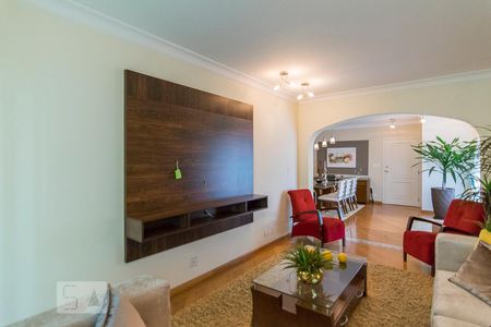 Sala de Estar de apartamento à venda com 3 quartos, 142m² em Jardim, Santo André
