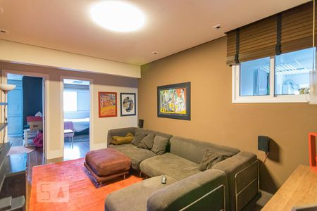 Sala de TV de apartamento para alugar com 3 quartos, 175m² em Santa Paula, São Caetano do Sul