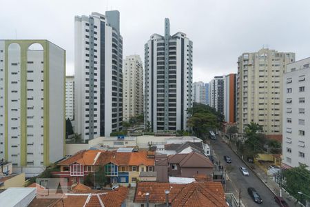 Vista da janela da sala de apartamento para alugar com 2 quartos, 81m² em Vila Mariana, São Paulo