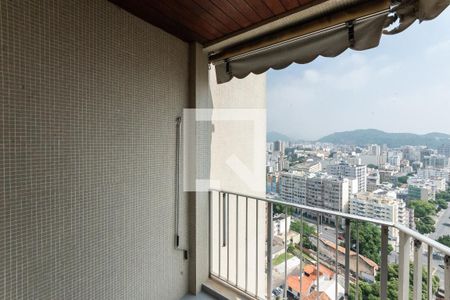 Varanda da Sala de apartamento para alugar com 3 quartos, 105m² em Maracanã, Rio de Janeiro