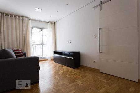 Sala de apartamento para alugar com 1 quarto, 48m² em Paraíso, São Paulo