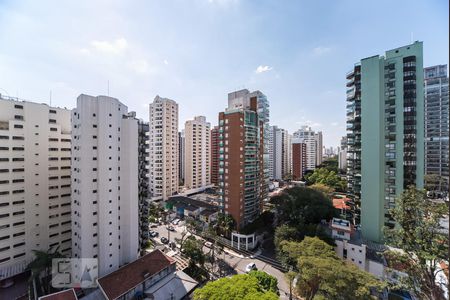 Vista da Varanda de apartamento para alugar com 4 quartos, 220m² em Indianópolis, São Paulo