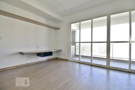 Sala de apartamento para alugar com 1 quarto, 39m² em Panamby, São Paulo