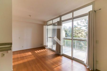 Sala de apartamento para alugar com 1 quarto, 35m² em Real Parque, São Paulo