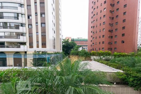 Vista Varanda Sala de apartamento à venda com 1 quarto, 58m² em Vila Nova Conceição, São Paulo