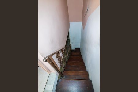 Escada Vista de Cima de casa de condomínio à venda com 2 quartos, 73m² em Pechincha, Rio de Janeiro