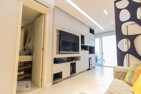 Sala de apartamento para alugar com 2 quartos, 76m² em Vila Gertrudes, São Paulo