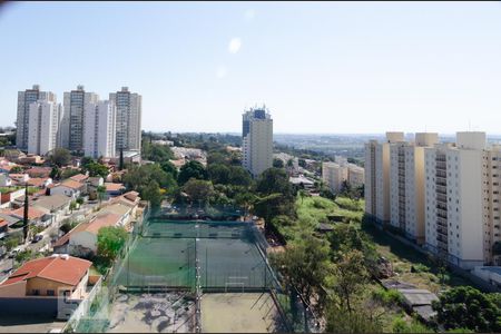 Vista da sacada de apartamento à venda com 4 quartos, 150m² em Mansões Santo Antônio, Campinas