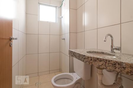 Banheiro Social de apartamento à venda com 2 quartos, 64m² em Castelo, Belo Horizonte