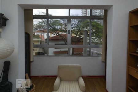 Janela da sala de apartamento para alugar com 2 quartos, 83m² em Paraíso, São Paulo