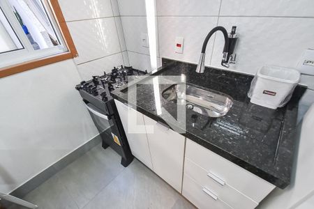 Sala/cozinha de casa de condomínio para alugar com 2 quartos, 45m² em Aclimação, São Paulo