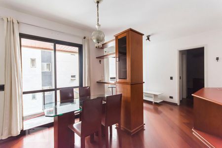 Sala de apartamento para alugar com 1 quarto, 50m² em Vila Olímpia, São Paulo