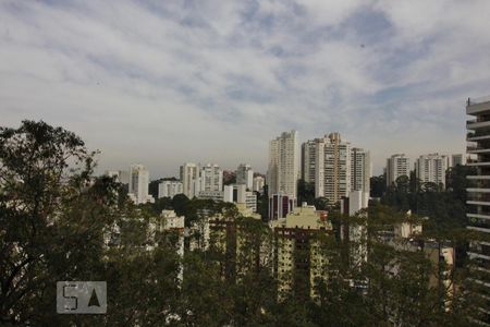 Vista da varanda de apartamento à venda com 4 quartos, 187m² em Vila Andrade, São Paulo