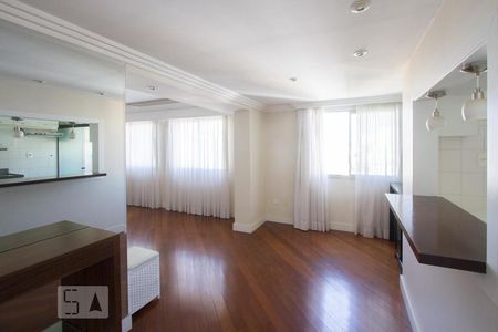 Sala de apartamento à venda com 1 quarto, 80m² em Campo Belo, São Paulo