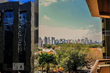 Vista de apartamento para alugar com 1 quarto, 62m² em Brooklin Paulista, São Paulo