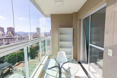 Varanda de apartamento à venda com 1 quarto, 34m² em Água Branca, São Paulo