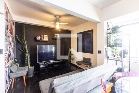 Sala de apartamento para alugar com 1 quarto, 78m² em Vila Pompéia, São Paulo