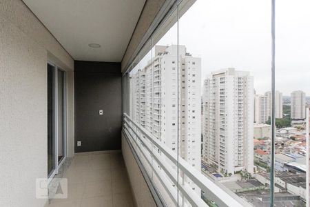 varanda de apartamento para alugar com 1 quarto, 43m² em Brás, São Paulo