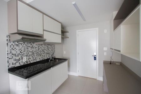 Cozinha de apartamento para alugar com 1 quarto, 41m² em Brooklin Paulista, São Paulo