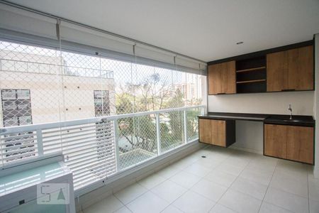 Varanda de apartamento para alugar com 1 quarto, 41m² em Brooklin Paulista, São Paulo