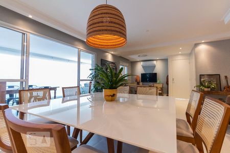 Sala de apartamento à venda com 3 quartos, 138m² em Jardim Caravelas, São Paulo