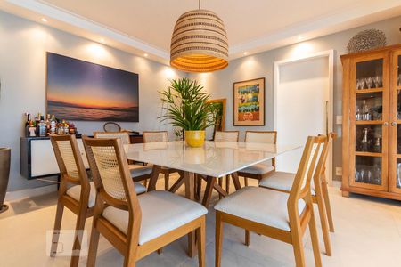 Sala de apartamento à venda com 3 quartos, 138m² em Jardim Caravelas, São Paulo