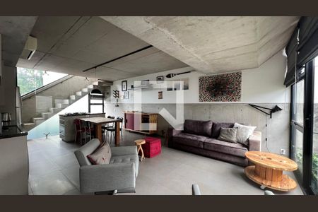 Sala de apartamento para alugar com 1 quarto, 110m² em Vila Madalena, São Paulo