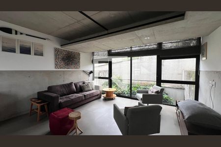 Sala de apartamento para alugar com 1 quarto, 110m² em Vila Madalena, São Paulo