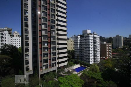 Vista da varanda de apartamento à venda com 4 quartos, 327m² em Real Parque, São Paulo