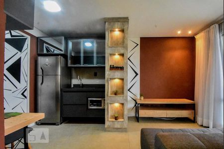 Cozinha de kitnet/studio para alugar com 1 quarto, 34m² em Jardim Aeroporto, São Paulo