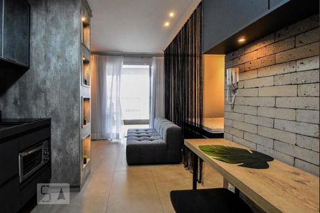 Cozinha de kitnet/studio para alugar com 1 quarto, 34m² em Jardim Aeroporto, São Paulo