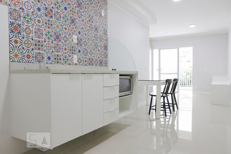 Cozinha/ Sala de kitnet/studio para alugar com 1 quarto, 42m² em Centro, São Paulo