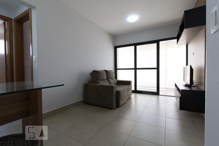 sala de apartamento para alugar com 1 quarto, 43m² em Setor Marista, Goiânia