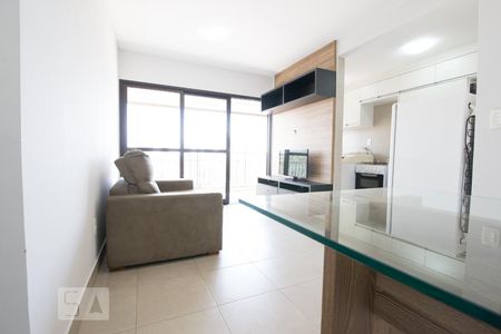 Sala de apartamento para alugar com 1 quarto, 43m² em Setor Marista, Goiânia